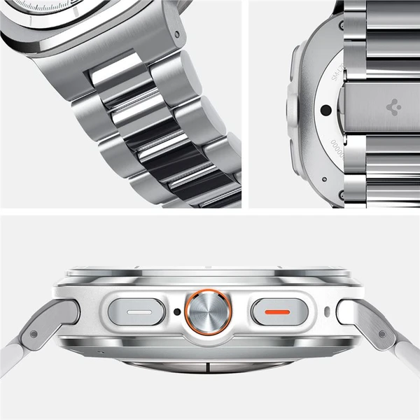 Spigen Modern Fit 316L řemínek Samsung Galaxy Watch Ultra stříbrný - Řemínky - Obrázek 188bddb35cbe4e24af8ae9b00abcf3f0