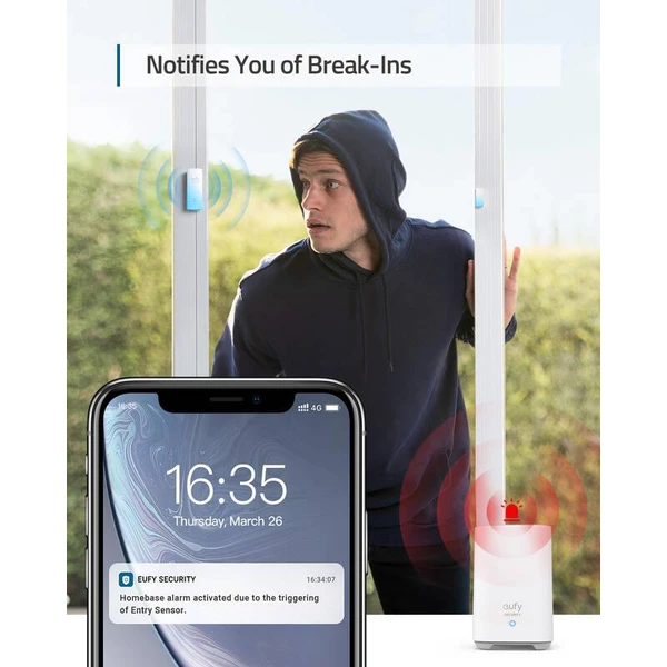 Anker eufy Security sada bezpečnostních senzorů bílá - Senzory - Obrázek 189137aa397d48abbd35ec95fa9fa6e0