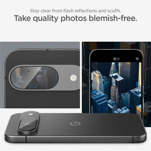 Spigen Glass tR EZ Fit Optik 2 Pack tvrzené sklo na fotoaparát Google Pixel 9 čiré - Ochranné folie a skla - Obrázek 189e4013ee8f4c1fab4ff4b3ac3071f0
