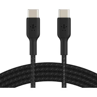 Belkin BOOST Charge Braided USB-C/USB-C napájecí kabel 60W 1m černý - Kabely a redukce