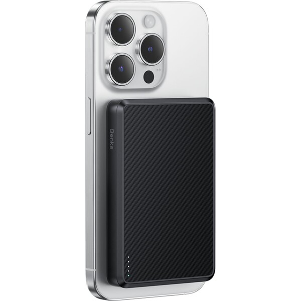 Benks ArmorGo PowerBank 600D Aramid MagSafe powerbanka 10000mAh Black