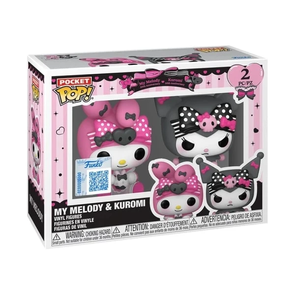 Funko POP! Pocket: Kuromi & My Melody - Funko POP! - Obrázek 18EH000K01