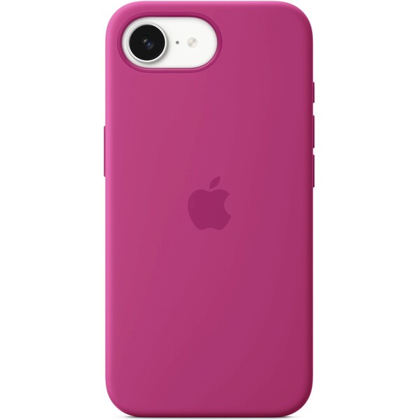 Apple iPhone 16e Silicone Case – Fuchsia MD3W4ZM/A