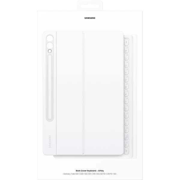 Samsung Cover Keyboard pouzdro s klávesnicí Galaxy Tab S10+/S9+/S9 FE+ bílé - Pouzdra s klávesnicí - Obrázek 18N9000N01