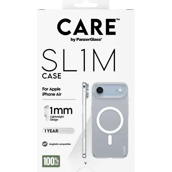 PanzerGlass® CARE SL1M (1mm) MagSafe kryt Apple iPhone Air čirý - Pouzdra - Obrázek 18XL000K01