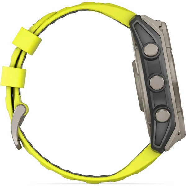 Garmin Fenix 8 Solar 51 mm titan žluté - Chytré hodinky - Obrázek 18YE000O01