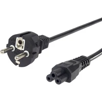 PremiumCord napájecí kabel s vidlicí k notebooku 230V 2m černý - Kabely a redukce