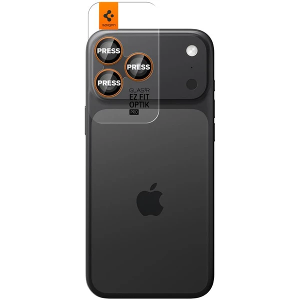 Spigen Glass tR EZ Fit Optik Pro skla iPhone 17-14 Pro/17-14 Pro Max orange (2 ks) - Ochranné folie a skla - Obrázek 18b79f9e192444f3a008412f235cd1f8