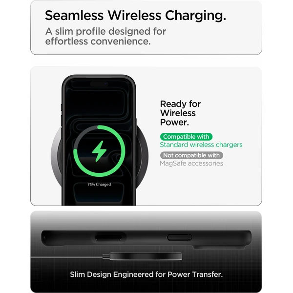 Spigen Ultra Hybrid kryt iPhone 18 Pro/17 Pro matte black - Pouzdra - Obrázek 18f30661df894d62807abef6e5b408fb