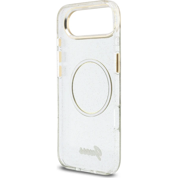 Guess IML Glitter Script Strap MagSafe kryt iPhone Air čirý - Pouzdra - Obrázek 190908074381425e933a3c7790abc432