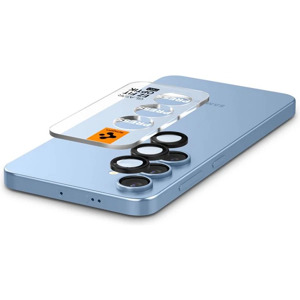 Spigen Glass tR EZ Fit Optik Pro HD skla na fotoaparát Samsung Galaxy S25+ černá (2 ks) - Ochranné folie a skla - Obrázek 1917fc9960074ccd97baebb5b8ba367d