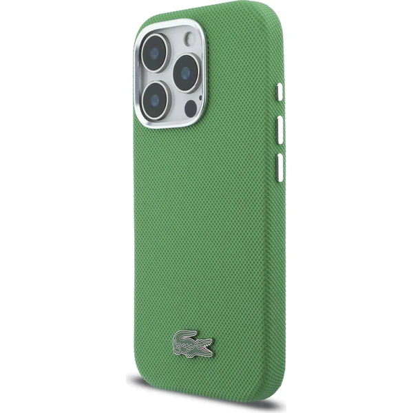 Lacoste PVC Iconic Petit Pique Metal Logo MagSafe kryt iPhone 16 Pro Max zelený - Pouzdra - Obrázek 1947e647f46346268d1893ab68284178