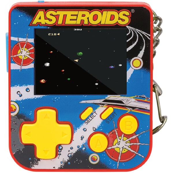 Evercade Super Micro Asteroids Keychain Gamer Multicolor