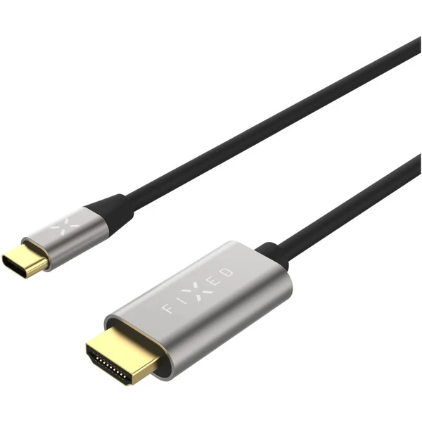 FIXED USB-C/HDMI 2.0 kabel 4K 2m černý - Kabely a redukce - Obrázek 197f39473ab142cea45d76d746d80186