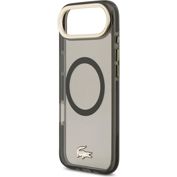 Lacoste PC/TPU Frosted Finish zlatý Logo MagSafe kryt iPhone Air černý - Pouzdra - Obrázek 1987e26011f6425a993e2b2fc1524128