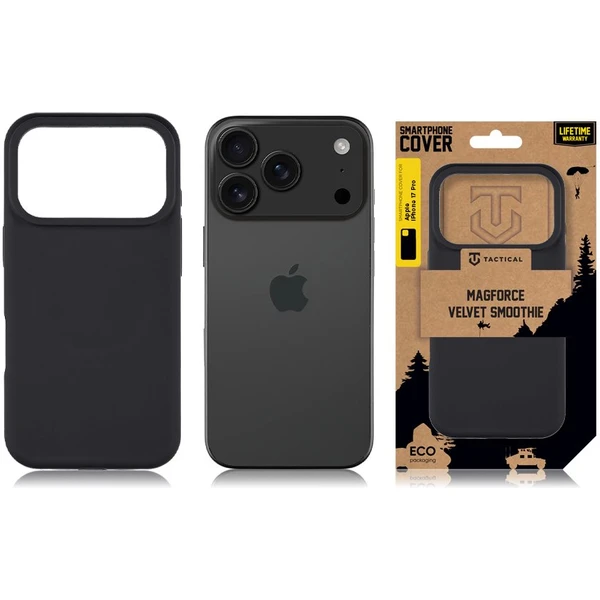 Tactical MagForce Velvet Smoothie kryt Apple iPhone 17 Pro Asphalt - Pouzdra - Obrázek 199412c5daf245f6a5847b618a013dd6