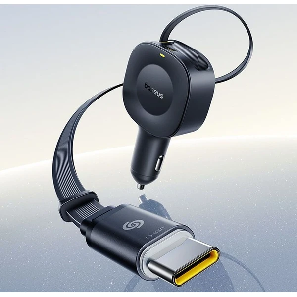 Baseus PrimeTrip VR2 USB-C nabíječka do auta 1,5m 30W 1x USB-C černá - Nabíječky - Obrázek 1998da0042ad45f6855f769351b16993