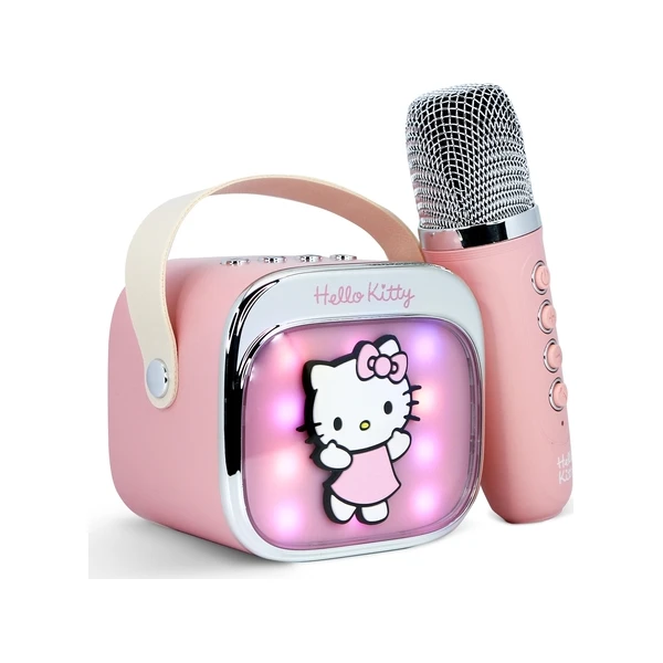 LED Karaoke reproduktor s mikrofonem OTL - Hello Kitty PopSing  - Mikrofony - Obrázek 199L000K01