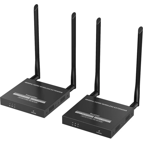 PremiumCord HDMI2.0 Wireless extender 4K@60Hz na 50m až pro 4 přijímače - Ostatní - Obrázek 19PF000K01
