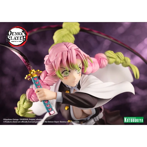 Soška Demon Slayer: Kimetsu no Yaiba ARTFXJ - 1/8 Mitsuri Kanroji (Bonus Edition) 25 cm - Sochy a sošky - Obrázek 19S5000O01