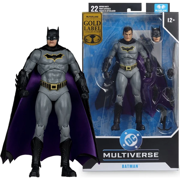 Akční figurka McFarlane Toys DC Multiverse: DC Rebirth - Batman (Gold Label) 18 cm - Figurky - Obrázek 19YM000K01