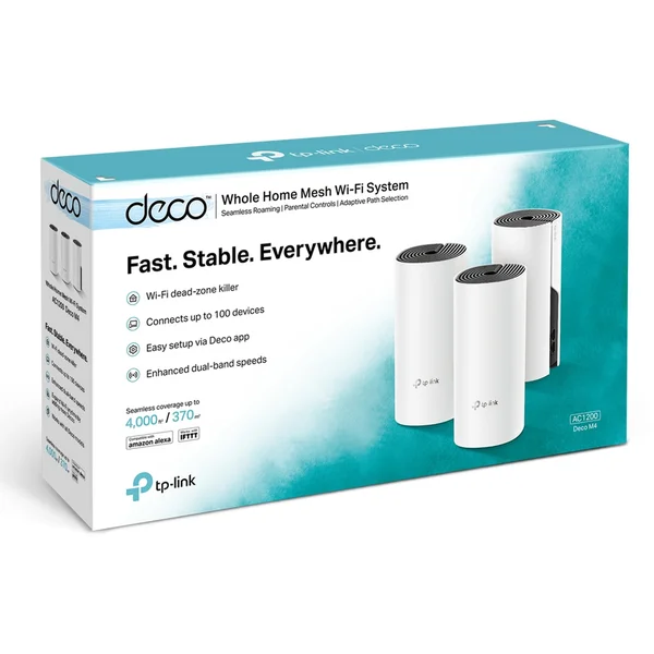 TP-Link Deco M4 Mesh systém 3ks - Mesh systémy - Obrázek 19ZN600301