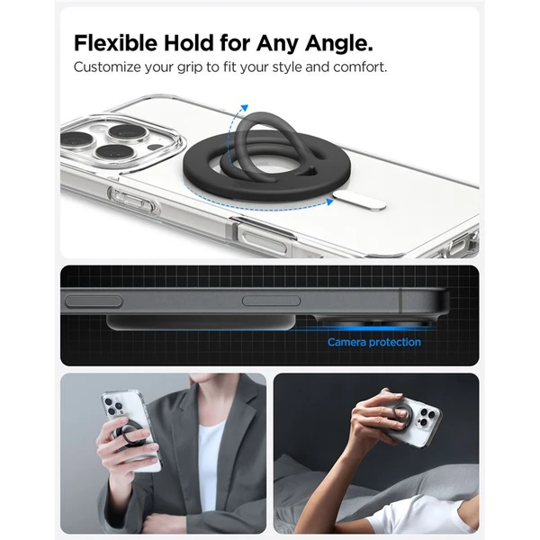 Spigen Dual Pop MagSafe Holder držák na telefon černý - Držáky - Obrázek 19aa33de0cd74fb3a8bfba1c34483f9e