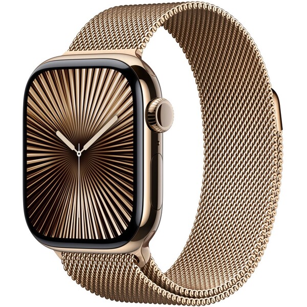 Apple Watch 38/40/41mm zlatý milánský tah