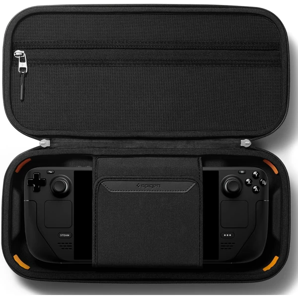 Spigen Rugged Armor Pro Pouch ochranné pouzdro pro Steam Deck černé - Pouzdra - Obrázek 1AK4G00101