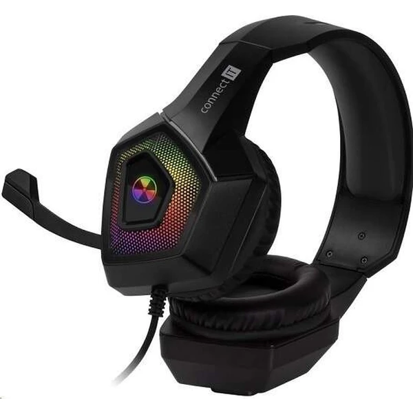 CONNECT IT BATTLE RGB Ed. 3 herní sluchátka černá - Sluchátka - Obrázek 1ANFF00101