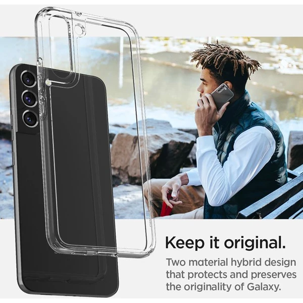Spigen Ultra Hybrid kryt Samsung Galaxy S22 čirý - Pouzdra - Obrázek 1B5C100501
