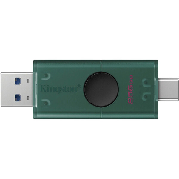 Kingston 256GB USB 3.2 Gen 1 DataTraveler Duo G2 DTDEG2/256GB Zelená