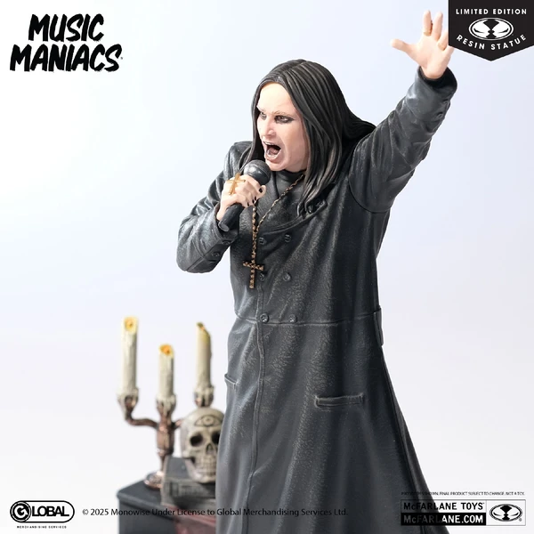 Soška McFarlane Toy 1/10 Music Maniacs - Ozzy Osbourne 21 cm - Sochy a sošky - Obrázek 1BHE000K01
