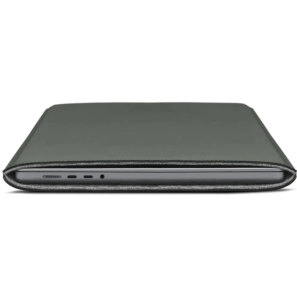 Woolnut Coated PU Sleeve pouzdro pro 16" MacBook Pro tmavě zelené - Pouzdra - Obrázek 1BJR100501
