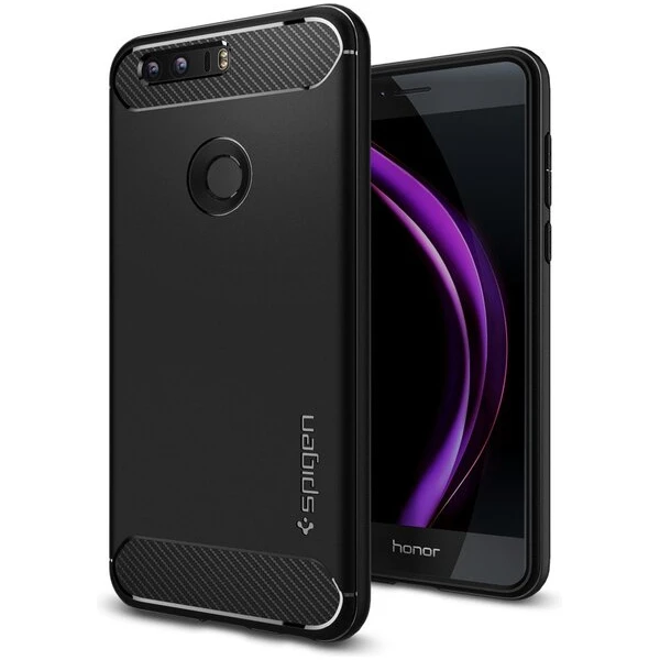Spigen Rugged Armor pouzdro Honor 8 černé - Pouzdra - Hlavní obrázek