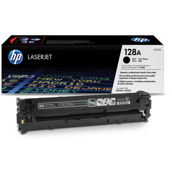 HP CE320A č. 128 Černá originální - Tonery - Obrázek 1BPE100501