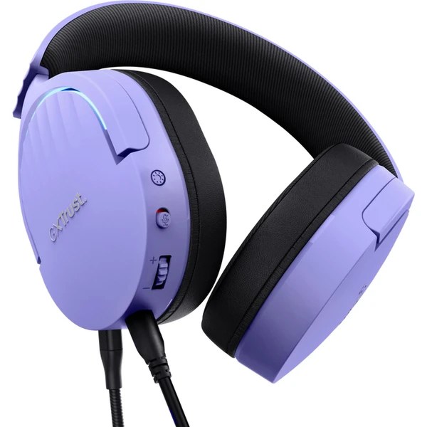Trust GXT490 Fayzo 7.1 USB herní sluchátka fialová - Sluchátka - Obrázek 1C42000J01