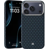 Benks ArmorGrid ArmorAir Kevlar MagSafe kryt iPhone 17 Pro Azure Blue - Pouzdra