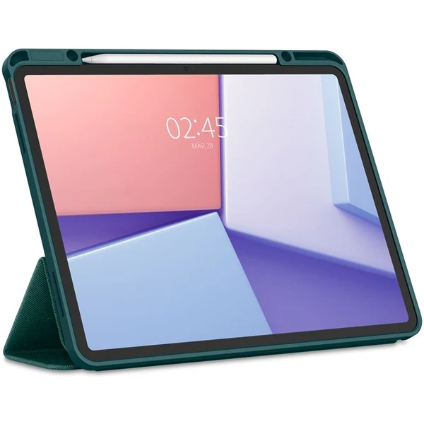 Spigen Urban Fit pouzdro iPad Air 13" (2024-2026) půlnočně zelené - Pouzdra - Obrázek 1CE5000O01