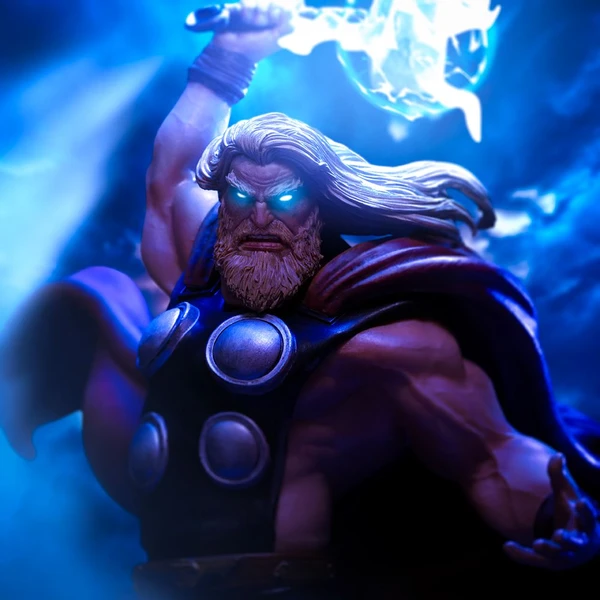 Soška Iron Studios Marvel: Infinity Gauntlet Diorama - Thor BDS Art Scale 1/10 - Sochy a sošky - Obrázek 1CX1000N01