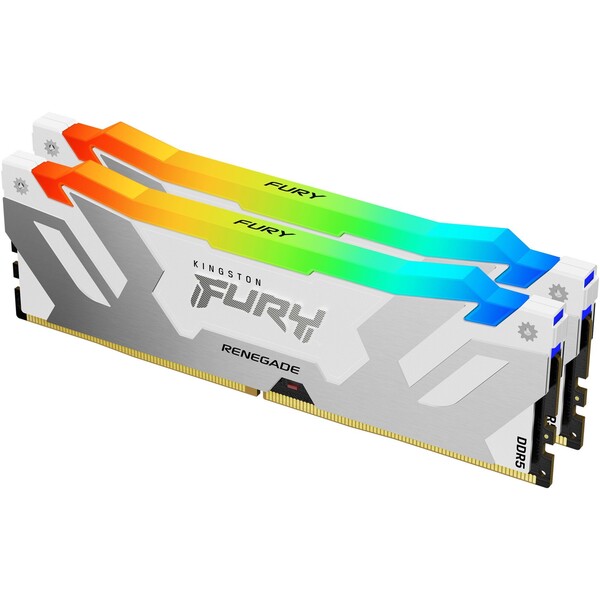 Kingston FURY Renegade DDR5 32GB 8000MHz CL38 2x16GB RGB Bílá