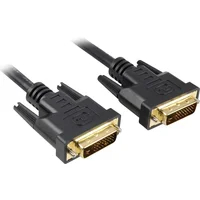 PremiumCord DVI-D/DVI-D kabel 2K 2m černý - Kabely a redukce