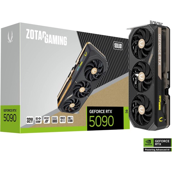 ZOTAC NVIDIA GeForce RTX 5090 SOLID - Grafické karty - Obrázek 1DLI000K01