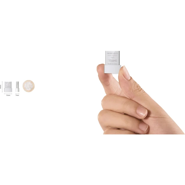 Mercusys MW150US USB adaptér - Síťové adaptéry - Obrázek 1DR7300401