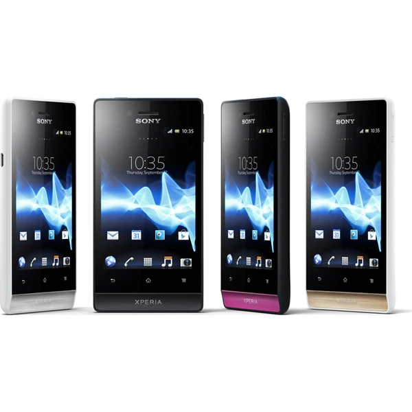 Sony Xperia Miro (ST23i) bílá/zlatá - Mobilní telefony - Obrázek 1DY0000101