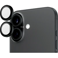 PanzerGlass® HoOps™ Apple iPhone 16/16 Plus černý hliník - Ochranné folie a skla