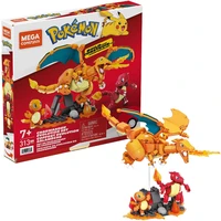 Pokémon Mega Construx Construction Set Charmander Evolution Set - Stavebnice