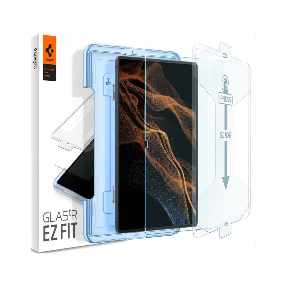 Spigen EZ Fit Glas.tR Slim 1 Pack tvrzenné sklo Samsung Galaxy Tab S8 Ultra