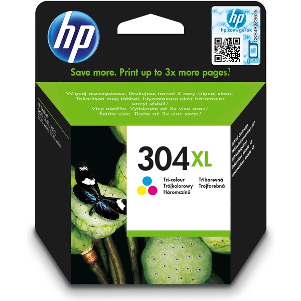 HP N9K07AE č. 304XL Vícebarevná