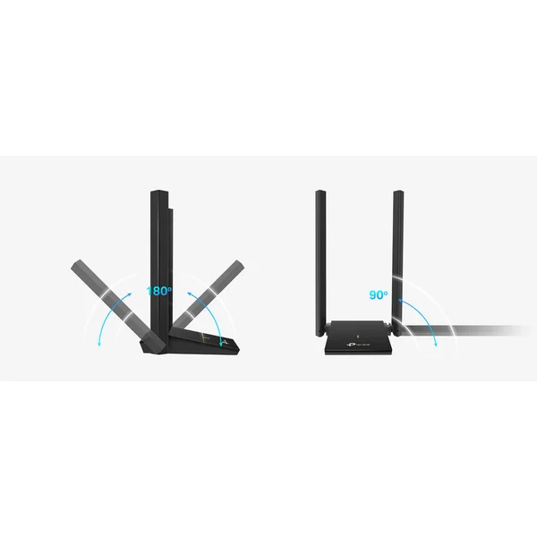 TP-Link Archer T4U Plus WiFi USB adaptér - Síťové adaptéry - Obrázek 1ENFF00101